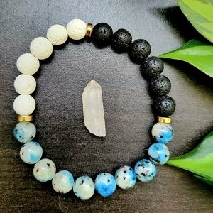 K2 Stone & Lava Stone Bracelet